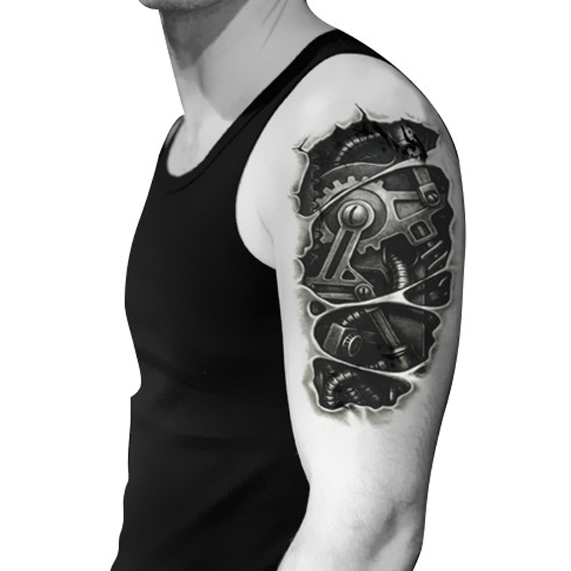 Robot arm temporary tattoo 3D sticker – JOY GIFTS STORE