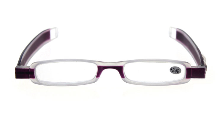 360° rotating folding reading glasses portable lightweight mini presbyopic glasses + gifts