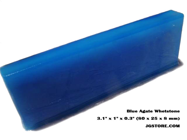 Natural Blue Agate Whetstone