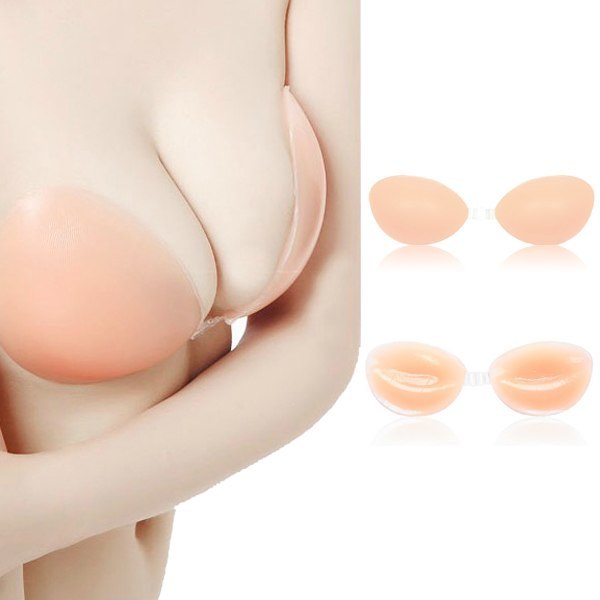 HIGH QUALITY SEXY PUSH UP TNVISIBLE SILICONE ADHESIVE BRAS