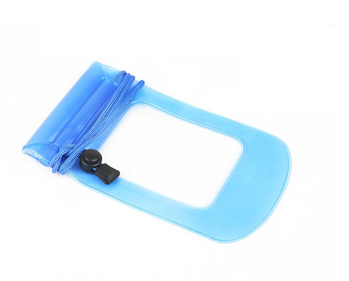 Underwater Pouch Waterproof Bag Dry Case Cover For Mobile Phone / Camera - Blue