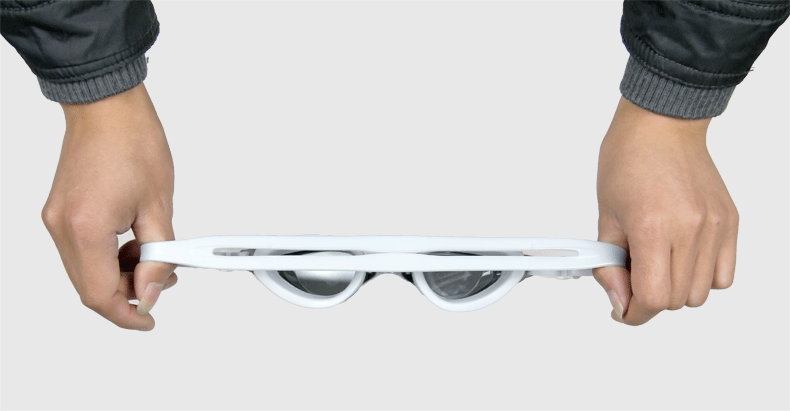Non-Fogging Anti UV Adjustable Swimming Swim Goggle Glasses